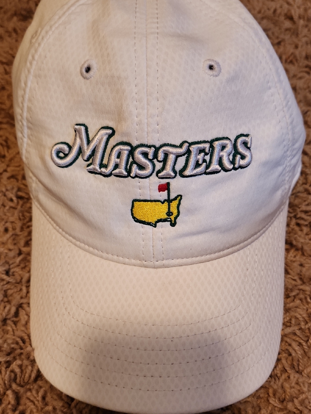 Masters Agusta White  2023 Golf Cap By Ahead Unisex